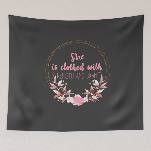 Item preview, Strenth and dignity designed and sold by Sage86.