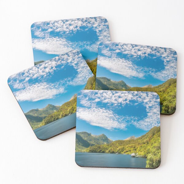 Item preview, Wonderful idyllic panorama at Doubtful Sound in New Zealand designed and sold by Danielasphotos.