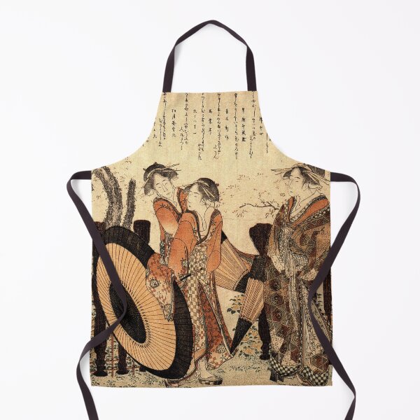 Item preview, Oiran and two Shinzô. Hokusai designed and sold by Gotoo.