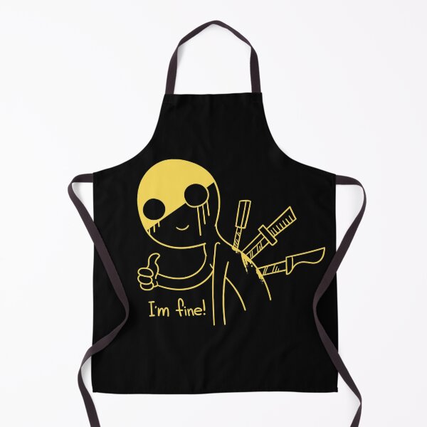 Item preview, l'm Fine Meme designed and sold by Giovanni's Brown Quotes.