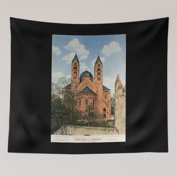 Item preview, retro classic Speyer am Rhein poster designed and sold by CorasPosters.
