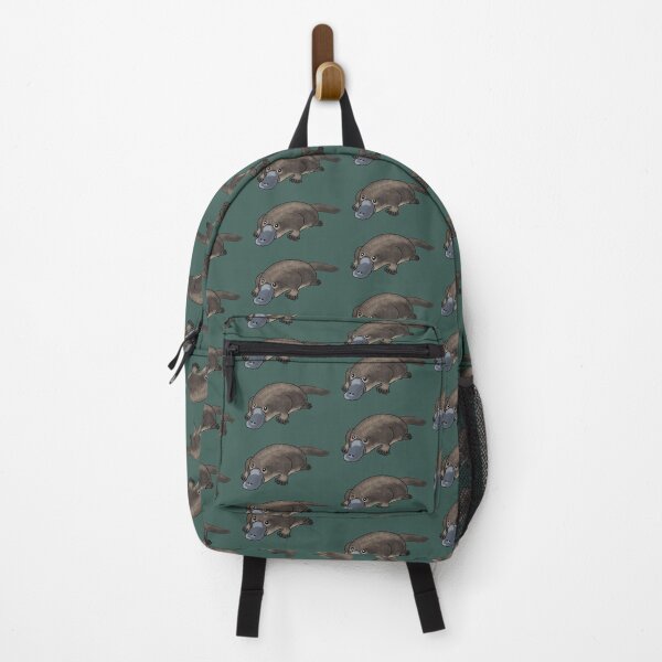 Endangered animals of Australia - Platypus (Ornithorhynchus anatinus) Backpack