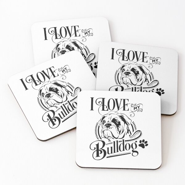 Item preview, I Love My Bulldog designed and sold by Alaskandreamer.