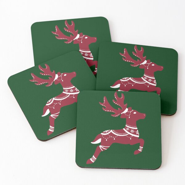 Item preview, Decorated Red and White Reindeer designed and sold by Lady-Lilac.