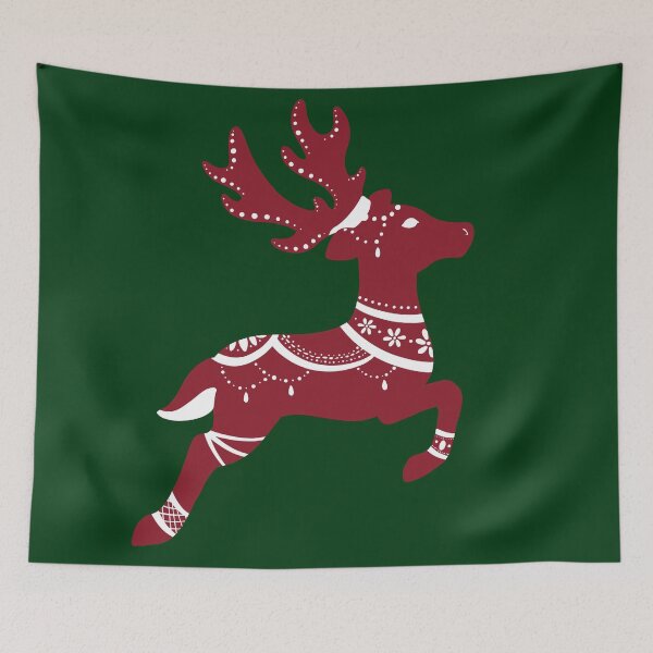 Item preview, Decorated Red and White Reindeer designed and sold by Lady-Lilac.