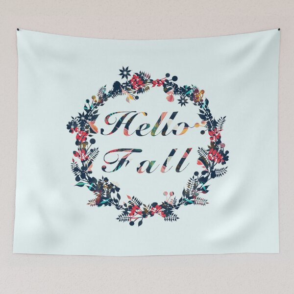 Item preview, Hello Fall designed and sold by DesignbyKurlz.