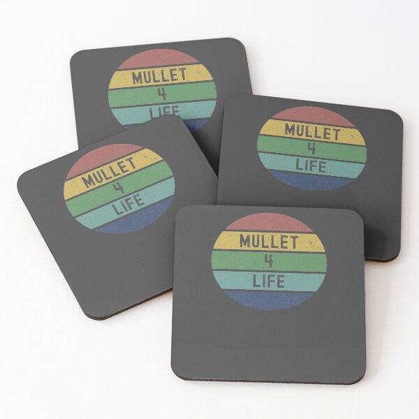 Item preview,  Mullet 4 Life - Cool Distressed Sunset Novelty Graphic designed and sold by Dorkification.