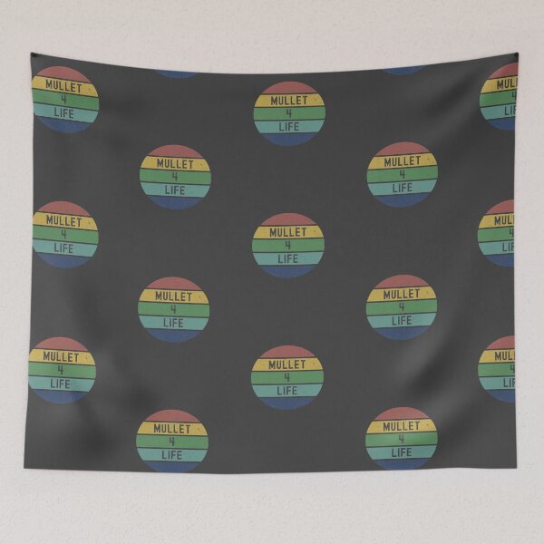 Item preview,  Mullet 4 Life - Cool Distressed Sunset Novelty Graphic designed and sold by Dorkification.