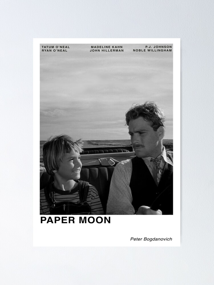 Paper Moon Poster for Sale by PuzzleBuzz