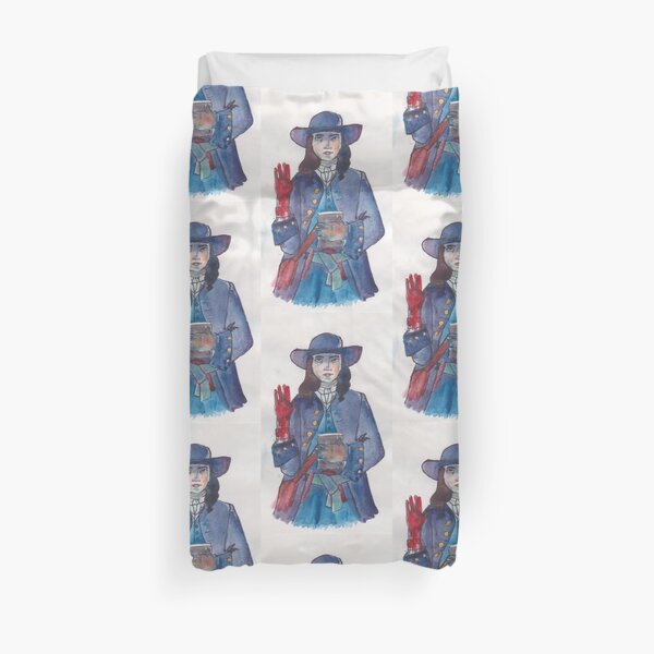 Mano derecha roja Funda nórdica