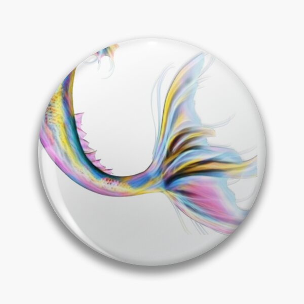 Item preview, Mermaid Tail Style, Mermaid Fin Watercolor Art designed and sold by OhOddrey.