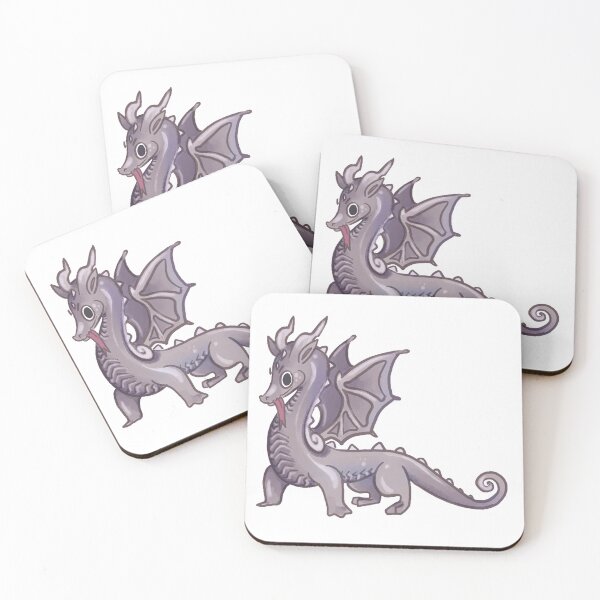 Item preview, Silver Doodle Dragon designed and sold by RobainaDesigns.