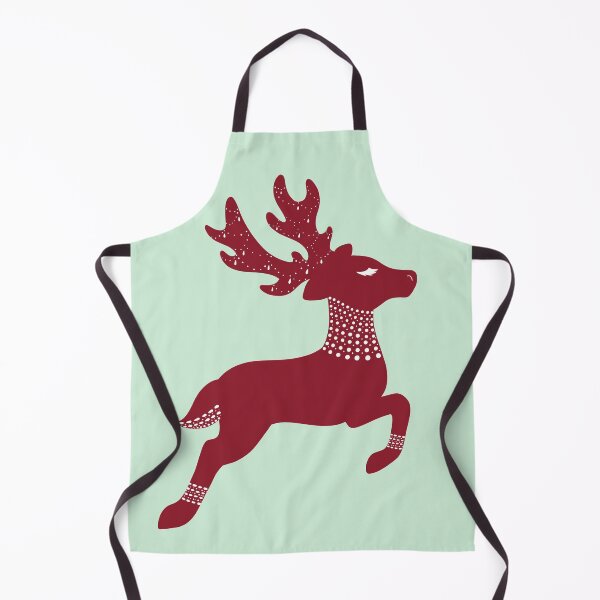 Item preview, Elegant Red and White Reindeer designed and sold by Lady-Lilac.