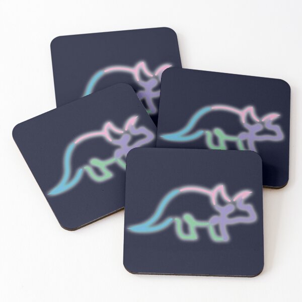Item preview, The Try Guys Triceratops - Glowing Effect designed and sold by Chaotic Neutral.