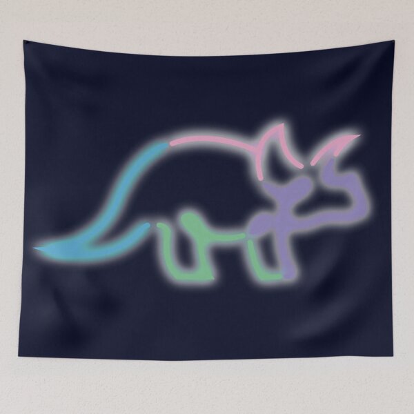 Item preview, The Try Guys Triceratops - Glowing Effect designed and sold by Chaotic Neutral.