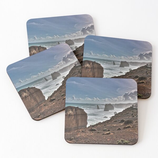 Item preview, The Twelve Apostles with afternoon mist, Victoria, Australia designed and sold by Cars around Adelaide.