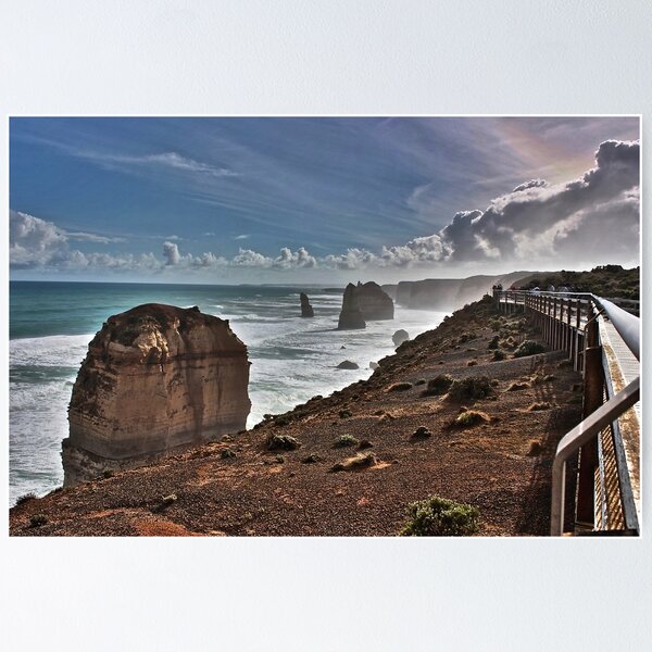 Item preview, The Twelve Apostles with afternoon mist, Victoria, Australia designed and sold by Cars around Adelaide.