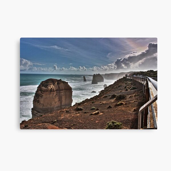 Item preview, The Twelve Apostles with afternoon mist, Victoria, Australia designed and sold by Cars around Adelaide.