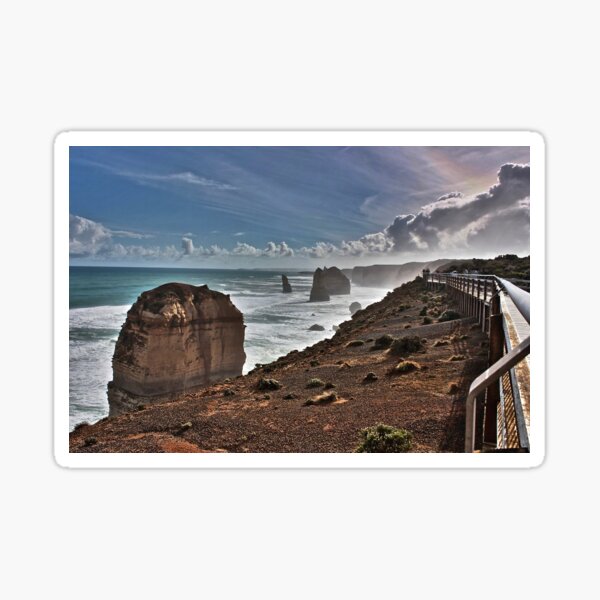 Item preview, The Twelve Apostles with afternoon mist, Victoria, Australia designed and sold by Cars around Adelaide.