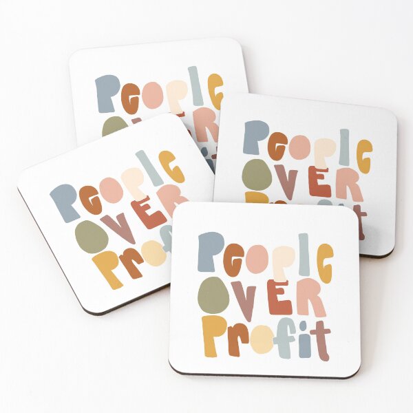 Item preview, PEOPLE OVER PROFIT designed and sold by rwulfekuhle.
