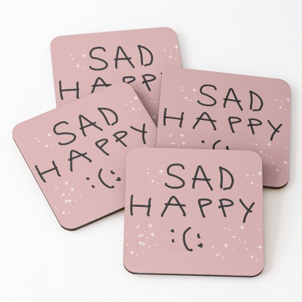 Item preview, sad happy :(  designed and sold by el000.