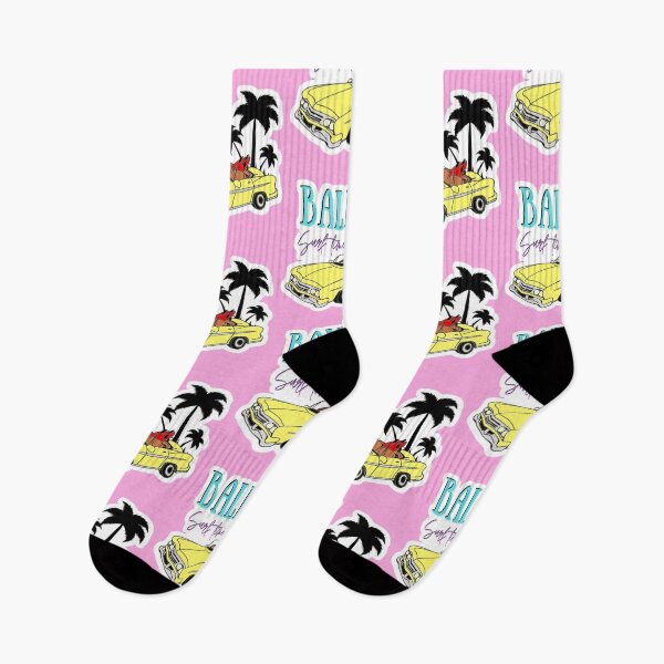 Item preview, Bali Surf Time on pink designed and sold by LittleAngy.