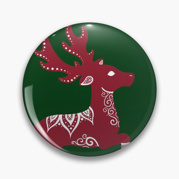 Item preview, Red and White Reindeer Sweater Design designed and sold by Lady-Lilac.