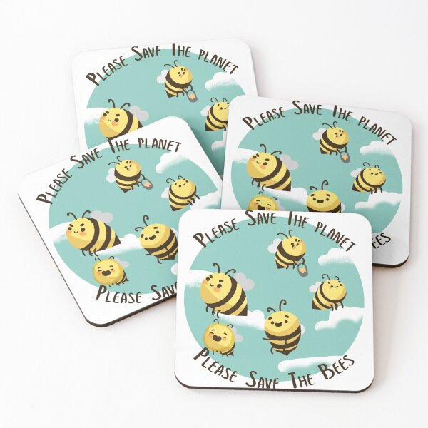 Item preview, Save the planet! Save the bees! designed and sold by hckrman32.