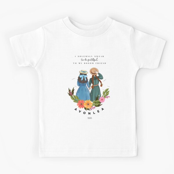 Anne avec un E et Diana d'Avonlea Green Gables - Best Friends T-shirt enfant