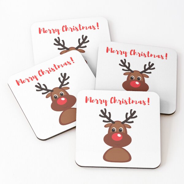 Item preview, Merry Christmas Rudolph The Red Nosed Reindeer  designed and sold by MuscleCarTs.
