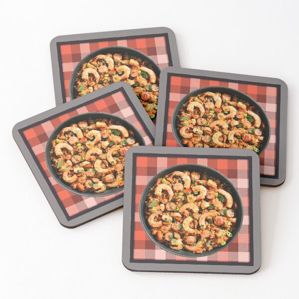 Item preview, Cajun Shrimp and Gingham  designed and sold by portraitsonthep.