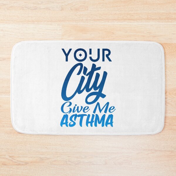 Item preview, Your city gave me asthma stickers  designed and sold by KGN  CREATIVITY.