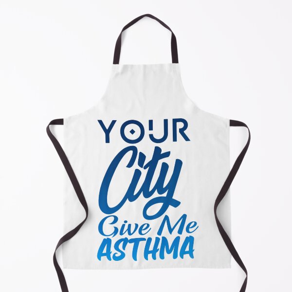 Item preview, Your city gave me asthma stickers designed and sold by KGN CREATIVITY.