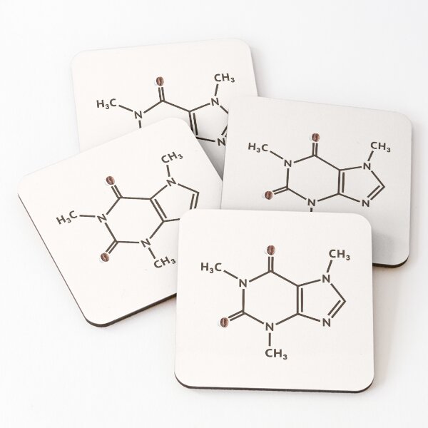 Item preview, Coffee Molecule designed and sold by goodygoodstuff.