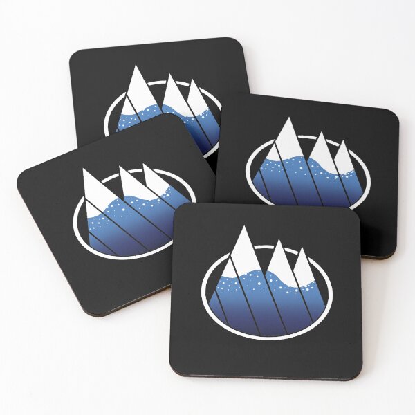 Item preview, Minimalist Winter Mountains designed and sold by SMilllar.