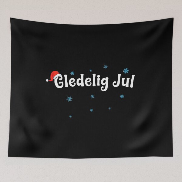 Item preview, God Jul or Gledelig Jul Norwegian Christmas designed and sold by teedad.