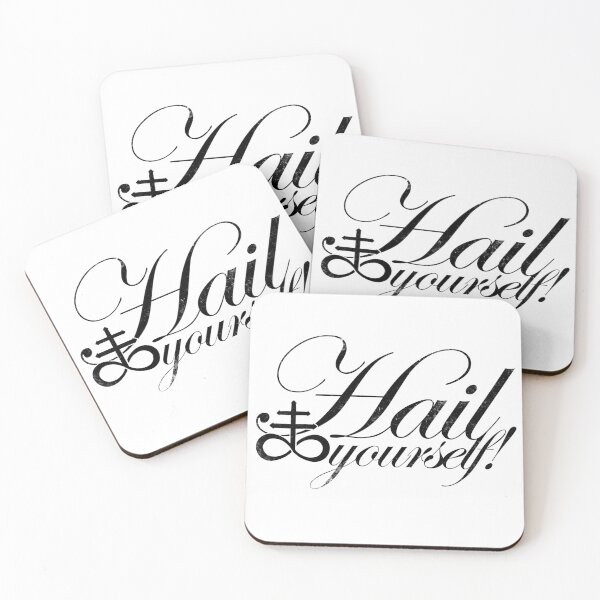 Item preview, Hail Yourself! - BLACK designed and sold by stateements.