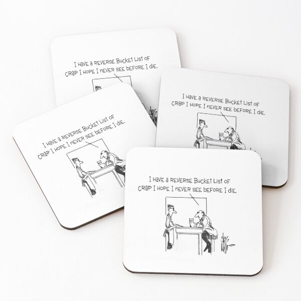 Item preview, Bucket List Cartoon designed and sold by ChrisManno.