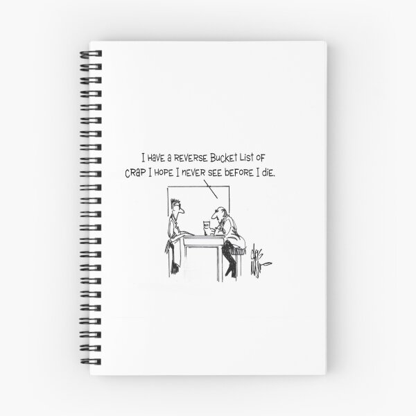 Item preview, Bucket List Cartoon designed and sold by ChrisManno.