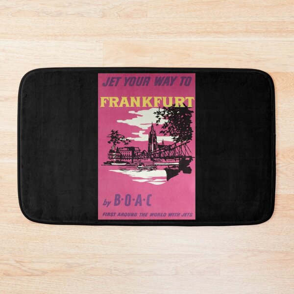 Item preview, retro classic Frankfurt poster designed and sold by CorasPosters.