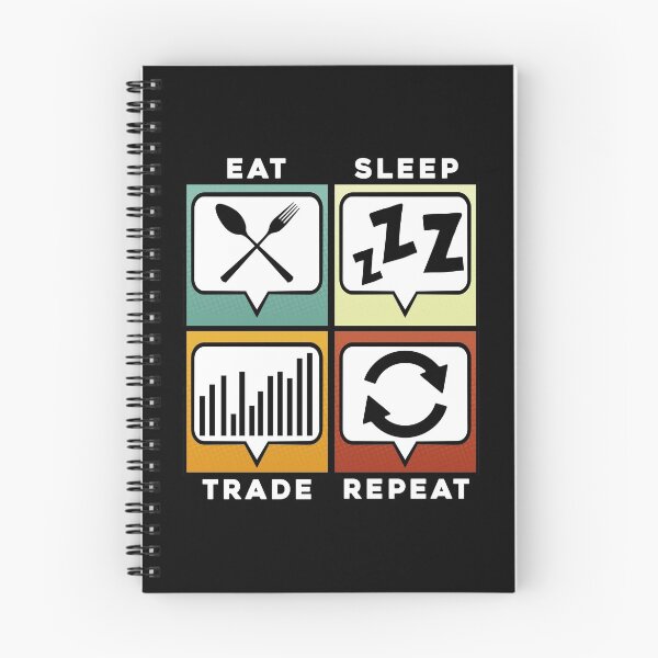 Item preview, Eat Sleep Trade Repeat Funny Trading & Investing designed and sold by perfectpresents.