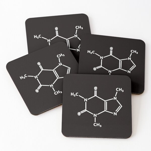 Item preview, Coffee Molecule designed and sold by goodygoodstuff.