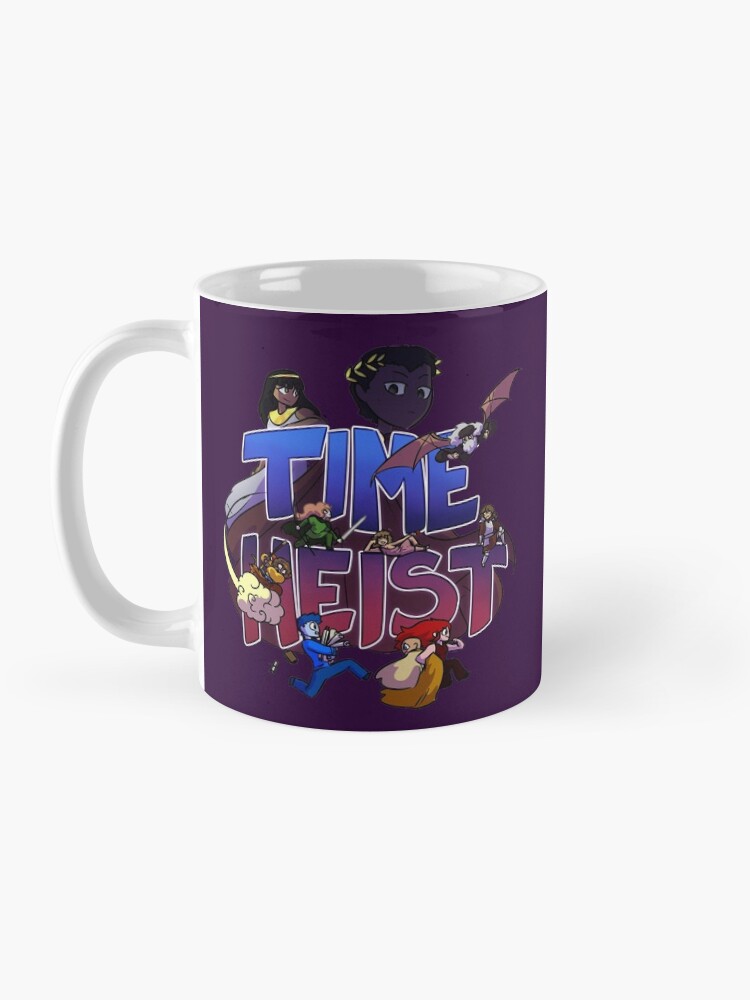 Thumbnail 3 of 6, Coffee Mug, Time Heist designed and sold by OSPYouTube.