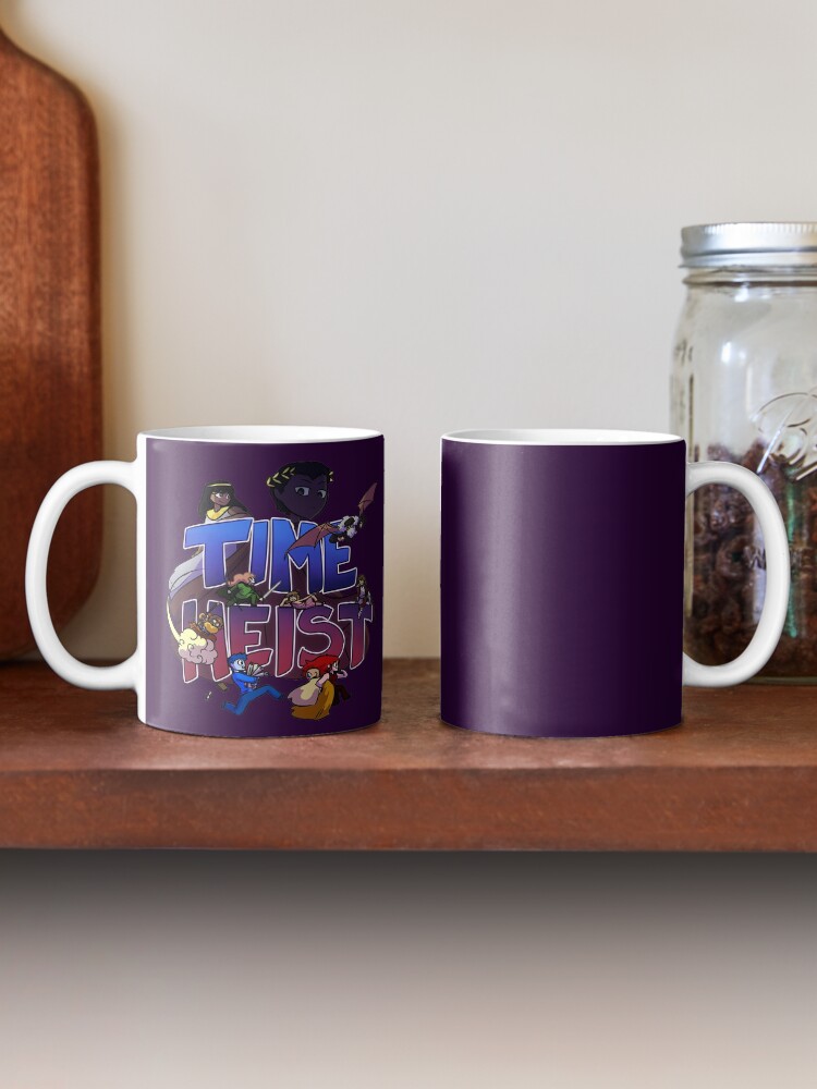 Thumbnail 2 of 6, Coffee Mug, Time Heist designed and sold by OSPYouTube.