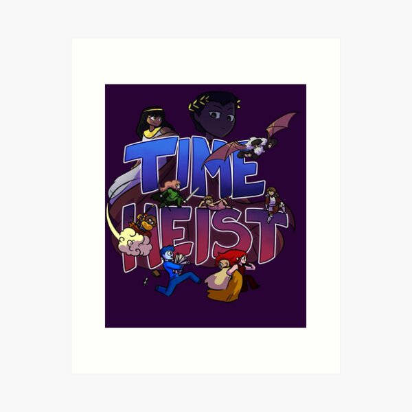 Time Heist Art Print