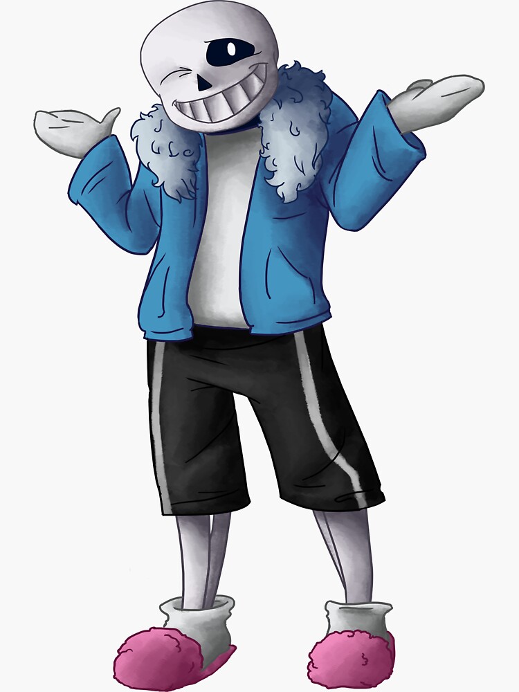 Undertale Sans Sticker for Sale by Constance Cartwright