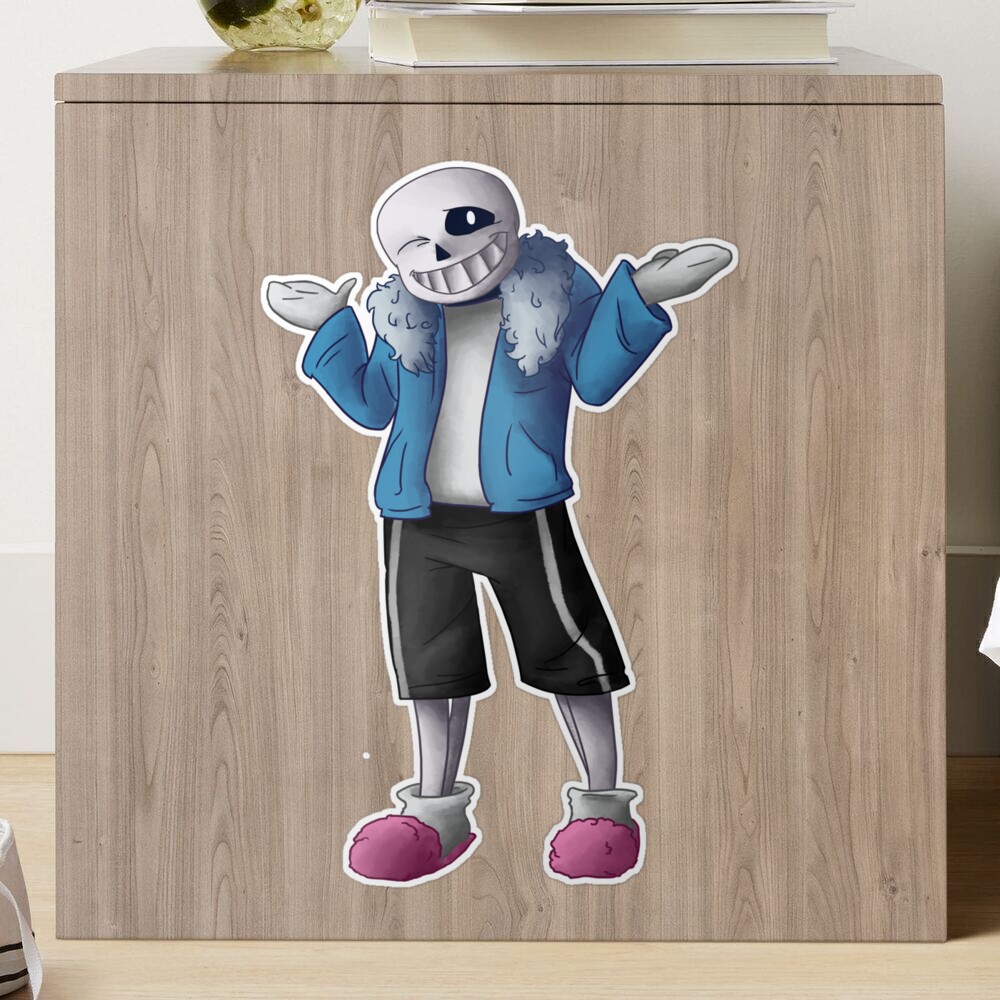 Undertale Sans Sticker for Sale by Constance Cartwright