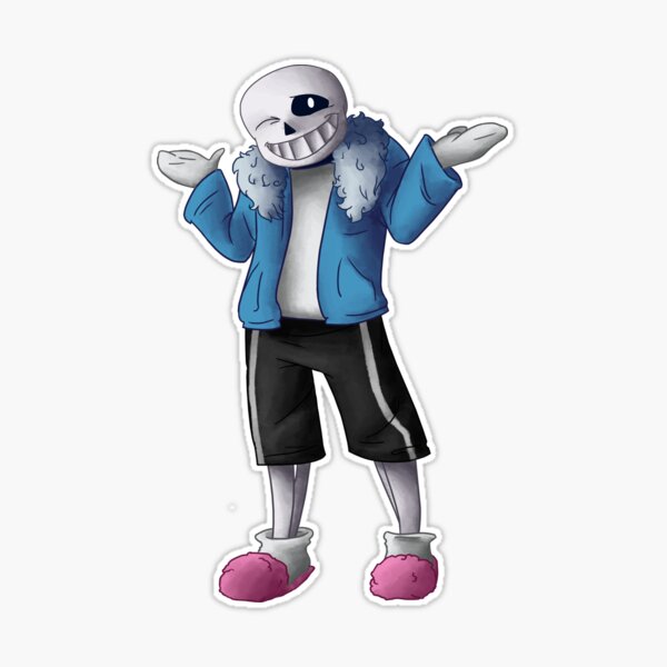 Undertale Sans Sticker for Sale by Constance Cartwright