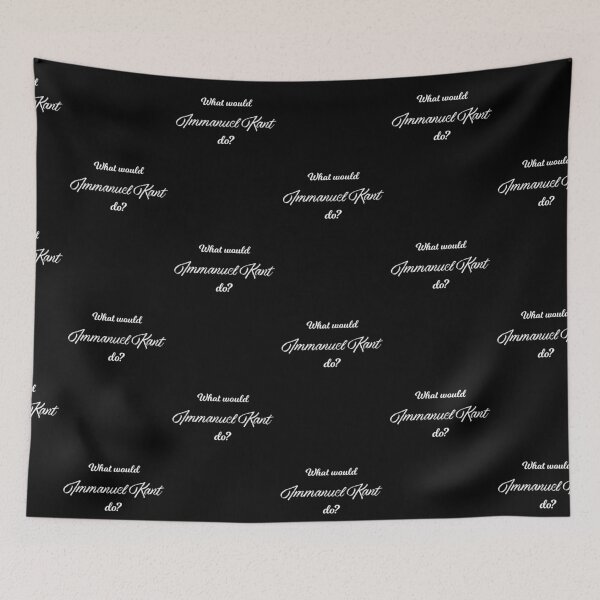 Item preview, What would Immanuel Kant do? designed and sold by lolquotes.