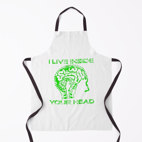 Item preview, I live inside your head green designed and sold by shtem.